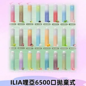 ILIA BAR 4 哩啞一次性拋棄式電子煙｜6500口大容量